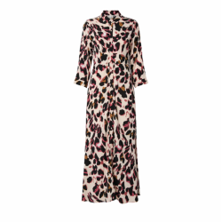 Yas Savanna long shirt dress mellow rose liro print - 26022663
