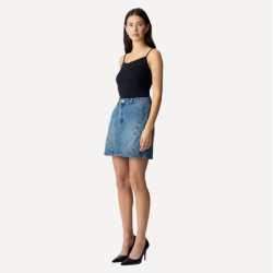 Yas Clio hw denim skirt light blue denim 26039957