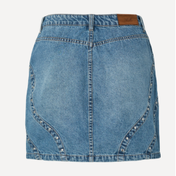 Yas Clio hw denim skirt light blue denim 26039957