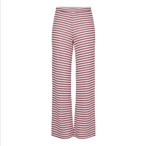 Pieces Jeya hw knit pant pink tulle/port royale - 17163791