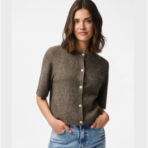 Pieces Silly strik cardigan rosate moral/melange - 17158220