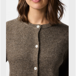 Pieces Silly strik cardigan rosate moral/melange - 17158220