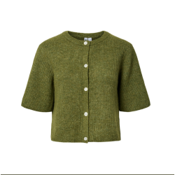 Pieces Silly strik cardigan sphagnum/melange - 17158220
