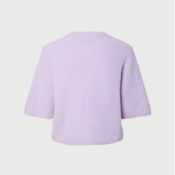 Pieces Silly strik cardigan pastel lilac/melange - 17158220