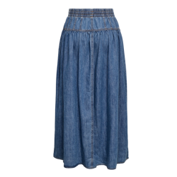 Only Lyra a-line dnm maxi skirt medium blue denim - 15369234