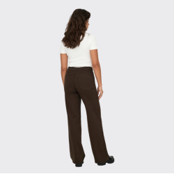 Only Madison blush hw wide dark brown denim  - 15371660