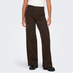 Only Madison blush hw wide dark brown denim  - 15371660
