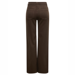 Only Madison blush hw wide dark brown denim  - 15371660