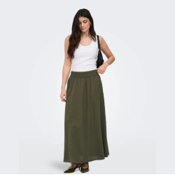 Only Tizana long skirt wvn noos grape leaf - 15372613