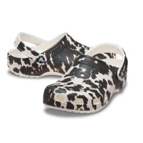 Crocs Classic Pop animal clog Clalk/multi koprint - 214153-OPZ