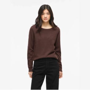 Vila ril coffee bean strik o-hals - 14054177