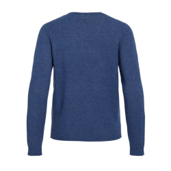 Vila ril navy peony strik v-hals - 14054177