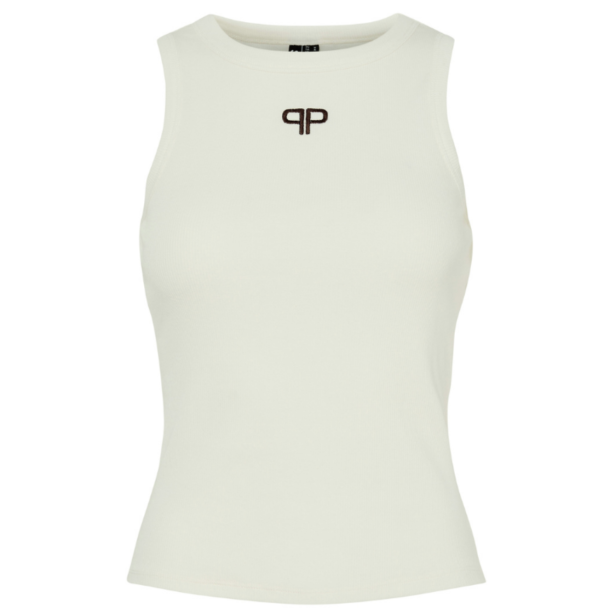 Pieces Mimi sl tank top d2d coconut milk -17145044