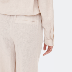 Only Bruxelles hw linen blen pant pnt moonbeam - 15259590