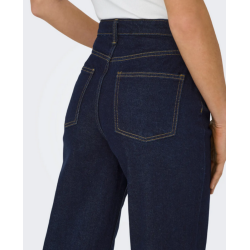  ONLY JUICY DARK BLUE DENIM WIDE RINSE - 15328295