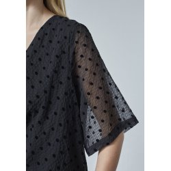 LOVE &amp; DIVINE SKJORTE BLACK DOT - LOVE1418