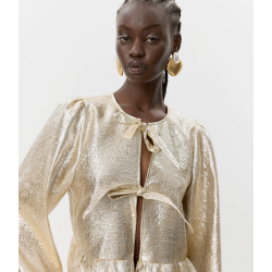 SOFIE SCHNOOR MELODYSW SHIRT LIGHT GOLD - S254251