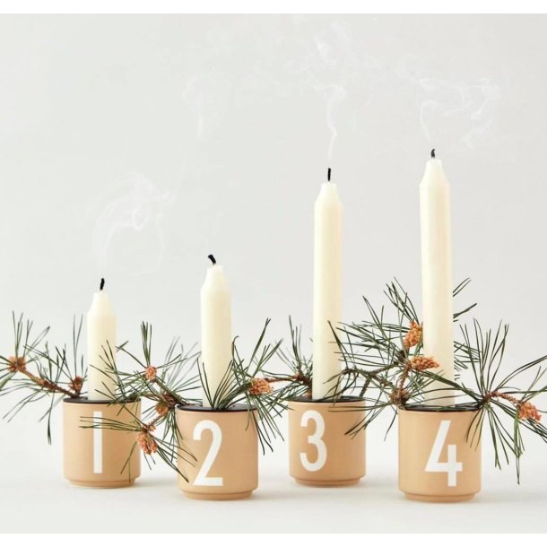 DESIGN LETTERS ADVENT STAGER - BEIGE