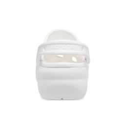 CROCS CLASSIC PLATFORM WHITE CLOG 100 - 206750