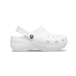 CROCS CLASSIC PLATFORM WHITE CLOG 100 - 206750