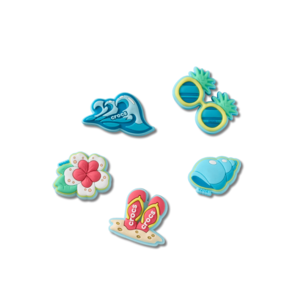 CROCS CHARMS  BEACH TIME 5 PACK - 10017743