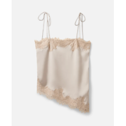 SOFIE SCHNOOR VIRASW BLONDE DETALJE TOP FEATHER GRAY - S262325