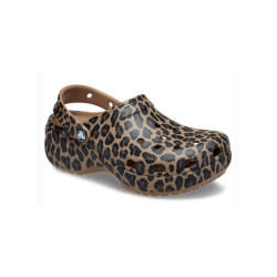 CROCS CLASSIC PLATFORM ANIMAL SEPIA/LEOPARD CLOG 2LD - 211760