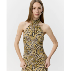 SOFIE SCHNOOR RAESW PAISLEY PRINTED HALTERNECK TOP - S262406