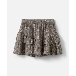 SOFIE SCHNOOR LIVIASW PRINTED SKIRT BORDEUX MIX PAISLEY - S262401