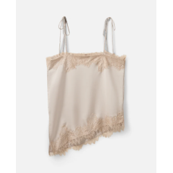 SOFIE SCHNOOR VIRASW BLONDE DETALJE TOP FEATHER GRAY - S262325