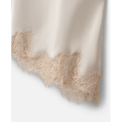 SOFIE SCHNOOR VIRASW BLONDE DETALJE TOP FEATHER GRAY - S262325