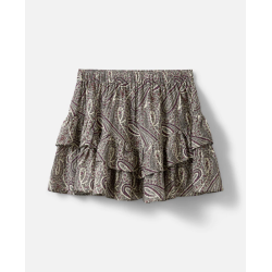 SOFIE SCHNOOR LIVIASW PRINTED SKIRT BORDEUX MIX PAISLEY - S262401