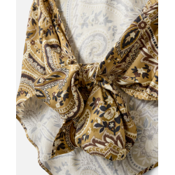 SOFIE SCHNOOR RAESW PAISLEY PRINTED HALTERNECK TOP - S262406
