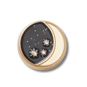  CROCS CHARMS GOLD CRESCENT MOON 5 PACK - 10015363