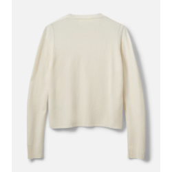 SOFIE SCHNOOR SAISW KNIT STRIK OFF WHITE - S254225