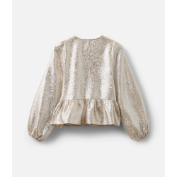 SOFIE SCHNOOR MELODYSW SHIRT LIGHT GOLD - S254251