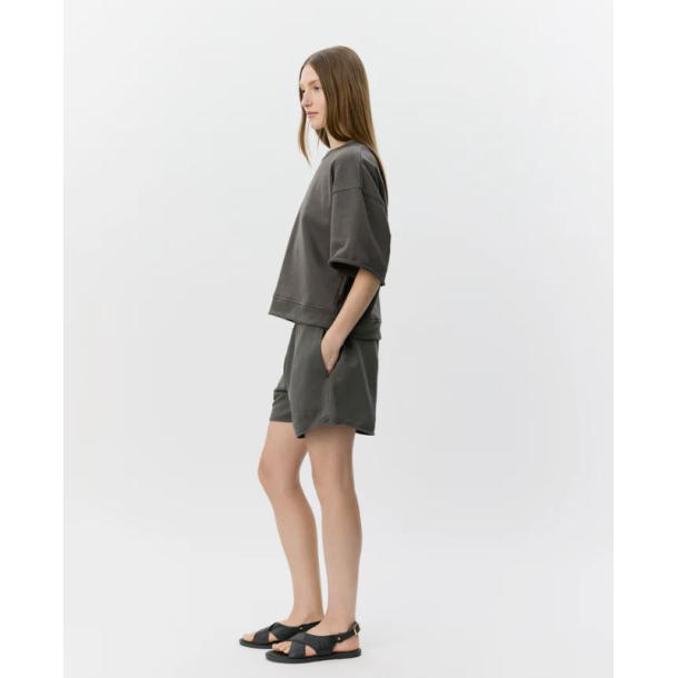 SOFIE SCHNOOR ELOISESW SHORT SLEEVE SWAETSHIRT WARM STONE - S262200