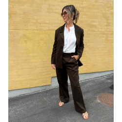 SOFIE SCHNOOR PENNYSW BLAZER DARK BROWN - S253354