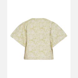 VILA KAIA O-NECK  2/4 SMOKE GREEN JACQUARD BOLERO/DC - 14113536