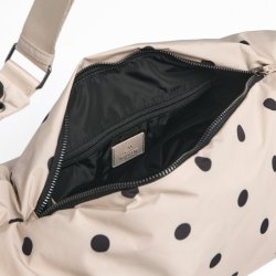 MARKBERG ALPINEMBG BAG RECYCLED CREME POLKA DOTS - 4795RPV