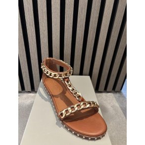 SOFIE SCHNOOR GINASW COGNAC SANDAL - T443