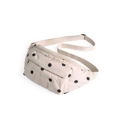 MARKBERG FAME BUM BAG RECYCLED TASKE POLKA DOT CREME - 4931RPV