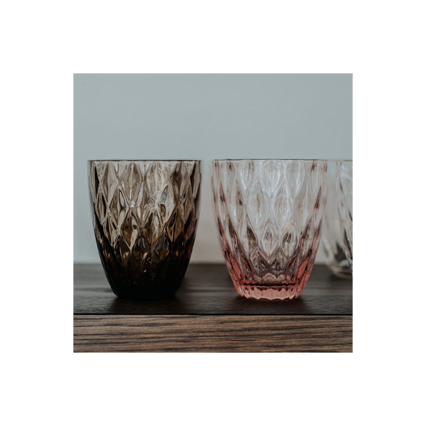 SPECKTRUM DIAMOND DRINKING GLASS SMOKE - 1200