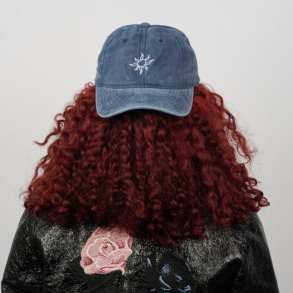 SUI AVA EVERYDAY CAP WASHED BLUE - SA2402133