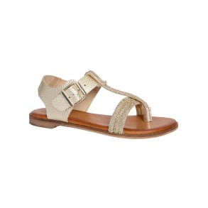 TIM & SIMONSEN SANDAL I PLATINO MED STEN - 60A179