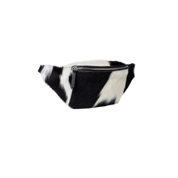 RE:DESIGNED JIA BUMBAG BLACK/WHITE - 6523