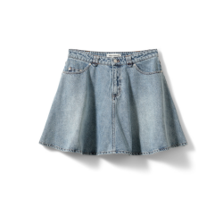 SOFIE SCHNOOR INDIGOSW SHORT DENIM SKIRT BLUE DENIM - S261477