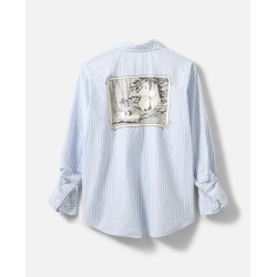 ABBY MOOMIN SHIRT BLUE STRIPED - S261581