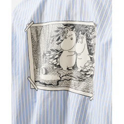 ABBY MOOMIN SHIRT BLUE STRIPED - S261581