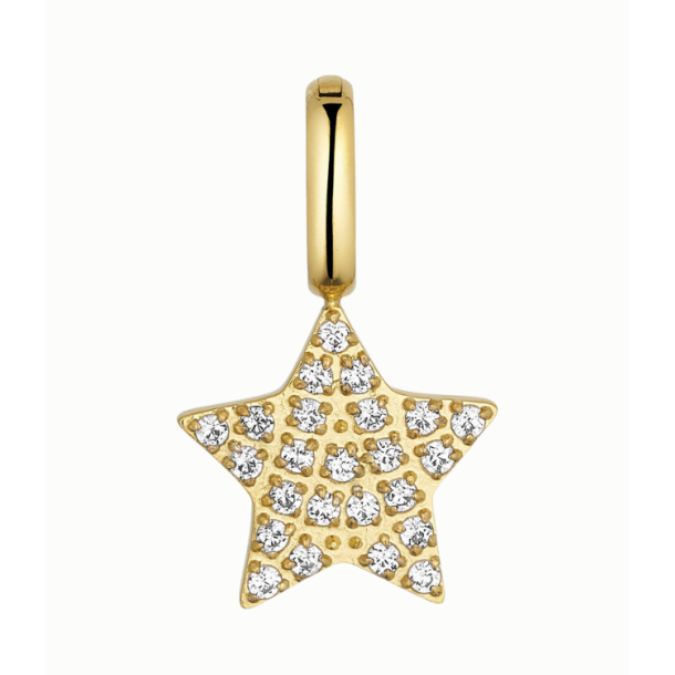  WOLFF JEWELRY STAR SHINE CHARM G/B - 1177